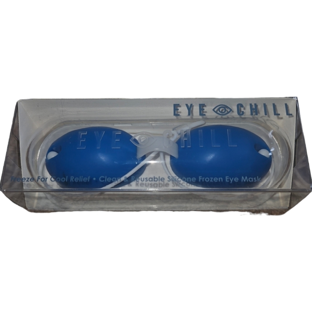 Eye Chill Reusable Silicone Frozen Eye Mask W/ Case